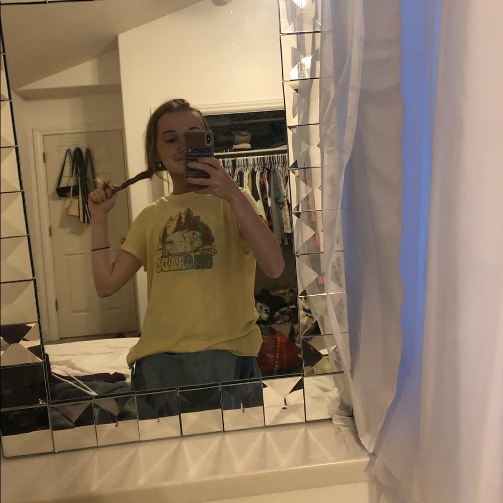 Yellow Colorado tee